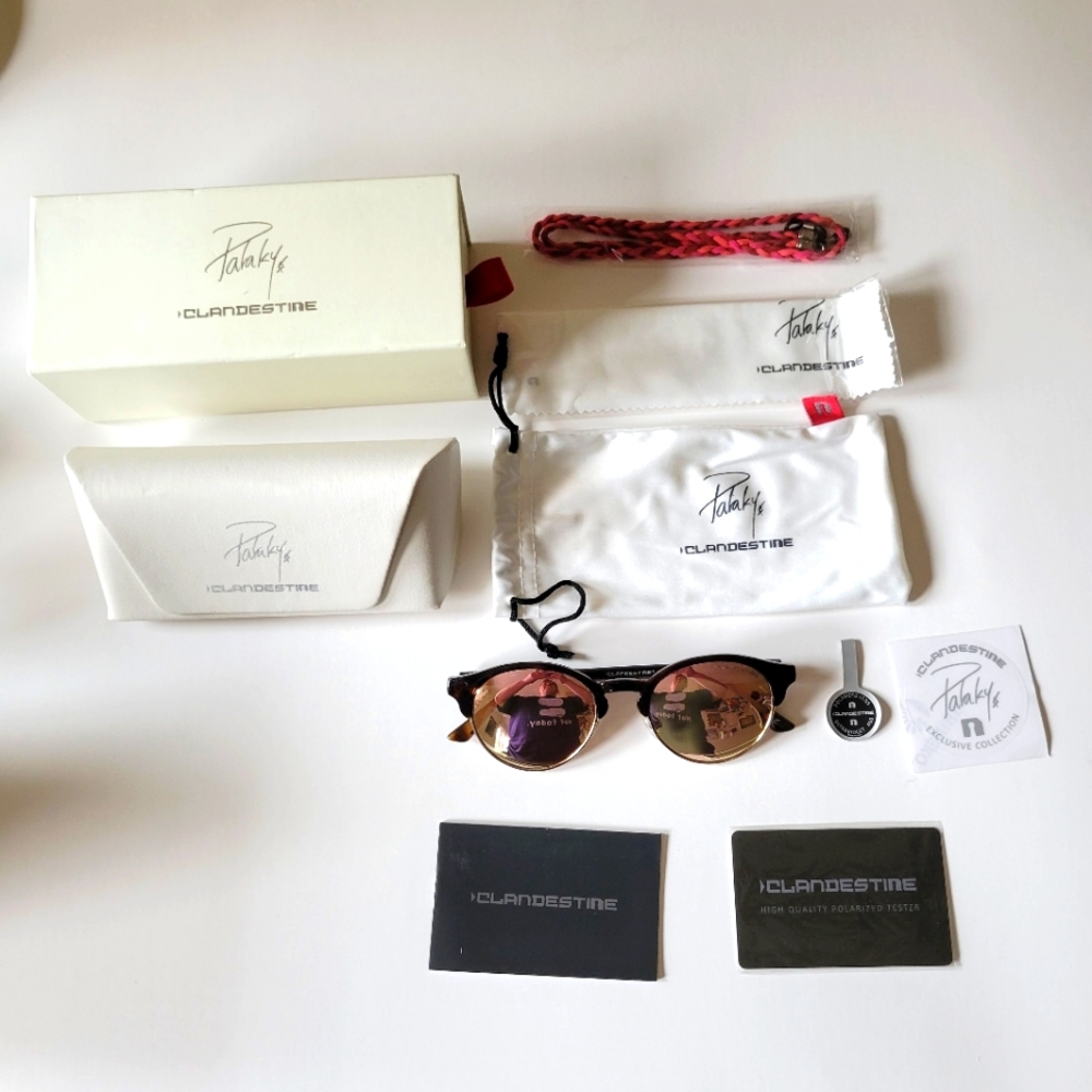 SUNGLASSES SFERIC⑨ HABANA GOLD- ROSE BY ELSA PATAKY